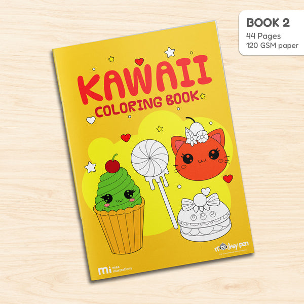 Kawaii Coloring Book for Kids
