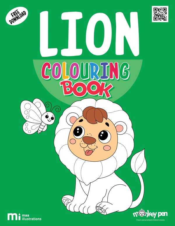 Lion Coloring Book