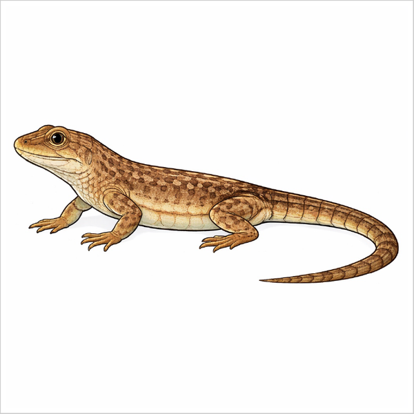 How to draw a lizard step by step for kids, easy cute lizard drawing tutorial, simple reptile sketch guide for beginners