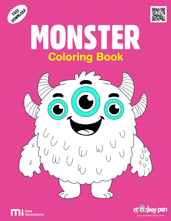 Monster Coloring Book