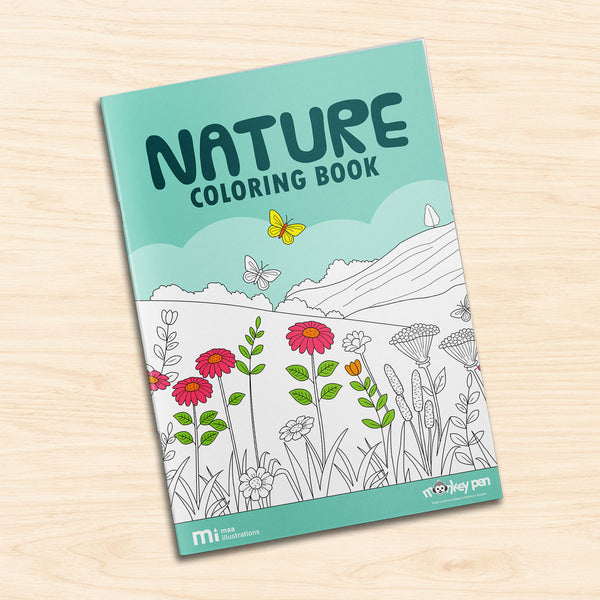 Nature Coloring Book