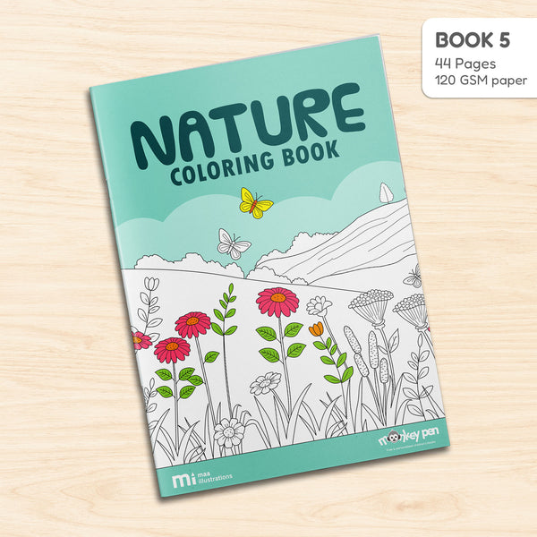 Nature Coloring Book for Kids