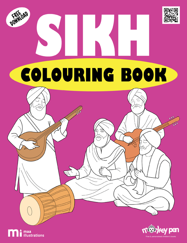 Free Sikh Coloring Book PDF