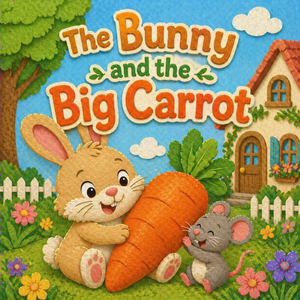 THE BUNNY AND THE BIG CARROT | Free Children Book