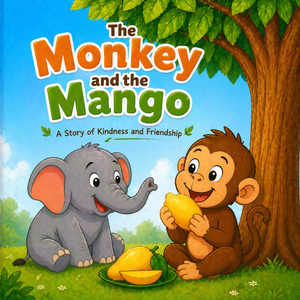 THE MONKEY AND THE MANGO | Free Children Book