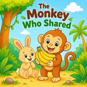 THE MONKEY WHO SHARED | Free Children Book