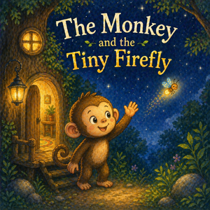THE MONKEY AND THE TINY FIREFLY| Free Children Book