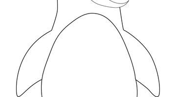 PRINTABLE PENGUIN COLOURING PAGE | Free Colouring Book for Children