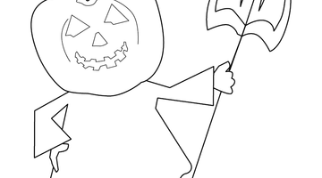 HALLOWEEN COLOURING PICTURE | Free Colouring Book for Children