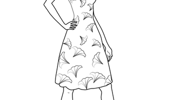 PRINTABLE IMAGE OF FASHION FOR KIDS | Free Colouring Book for Children