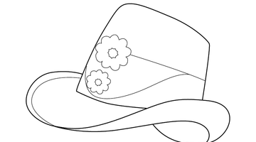 CAP COLOURING PICTURE | Free Colouring Book for Children