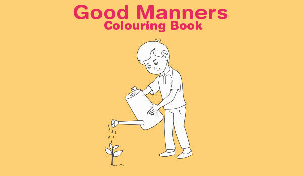 manners coloring pages for kids