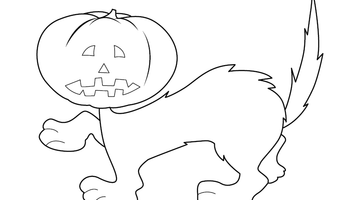 HALLOWEEN COLOURING IMAGE | Free Colouring Book for Children