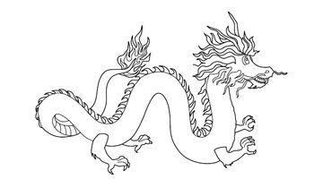 FREE DRAGON COLOURING IMAGE | Free Colouring Book for Children