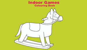 Indoor Games Colouring Book