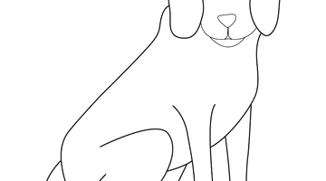 FREE DOG COLOURING IMAGE | Free Colouring Book for Children