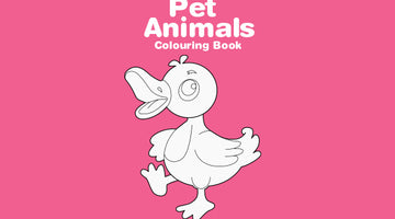 Pet Animals Colouring Book