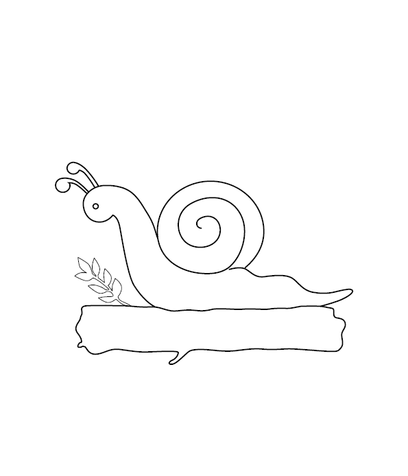 How To Draw A Snail Step By Step 🐌 Snail Drawing Easy - YouTube
