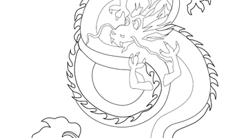 FREE DRAGON COLOURING PAGE | Free Colouring Book for Children