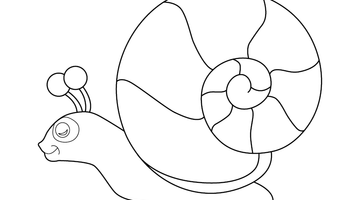 SNAIL COLOURING PAGE | Free Colouring Book for Children