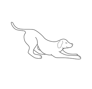 FREE PRINTABLE DOG COLOURING PICTURE | Free Colouring Book for Children