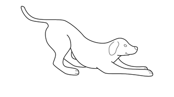 FREE PRINTABLE DOG COLOURING PICTURE | Free Colouring Book for Children
