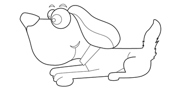 FREE PRINTABLE DOG COLOURING PAGE | Free Colouring Book for Children