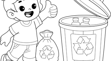 Free Printable Social Hygiene Colouring Page | Free Colouring Book for Children