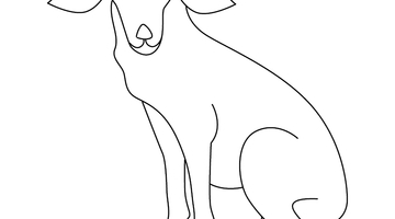 FREE PRINTABLE DOG COLOURING IMAGE | Free Colouring Book for Children