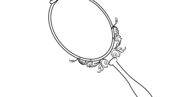 MIRROR COLOURING IMAGE | Free Colouring Book for Children