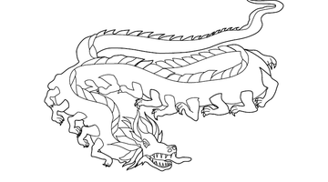 FREE PRINTABLE DRAGON COLOURING IMAGE FOR KIDS | Free Colouring Book for Children