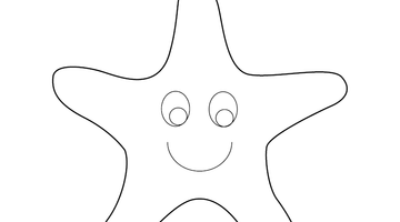 STARFISH COLOURING PAGE | Free Colouring Book for Children