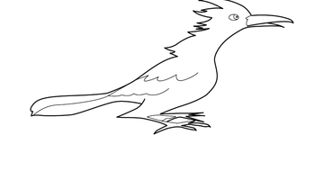 FREE PRINTABLE BIRD PICTURE FOR KIDS | Free Colouring Book for Children