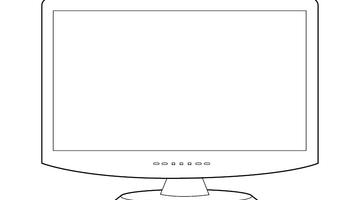 Monitor Backing Color Pages Computer Monitor Coloring Page