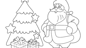 Christmas Colouring Page | Free Colouring Book for Children