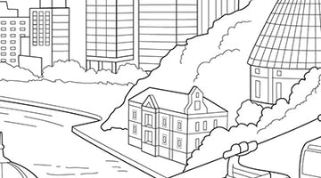 Wellington Colouring Page 