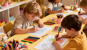 Building Independence: Age-Appropriate Coloring Challenges