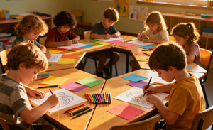 Classroom Management: Using Coloring as a Calming Strategy