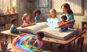 Preschool Precision: Developing Prewriting Skills Through Coloring (Ages 4-5)