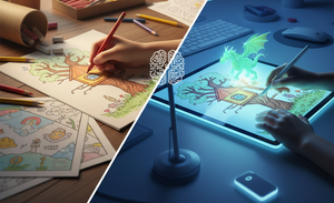 The Future of Coloring: Digital Integration and Traditional Art Balance