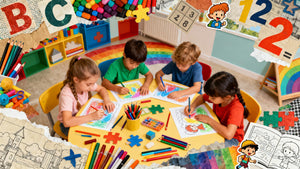 Classroom Magic: 15 Educational Games Using Your Coloring Pages