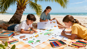 Summer Learning: Preventing the Summer Slide with Educational Coloring