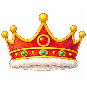 How to Draw a Crown – Simple Royal Accessory Drawing Tutorial for Kids