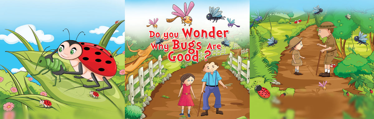 DO YOU WONDER WHY BUGS ARE GOOD? | Free Children Book – Monkey Pen Store