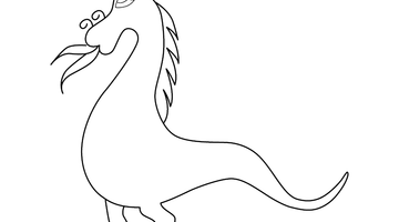DINOSAUR COLOURING SHEET | Free Colouring Book for Children