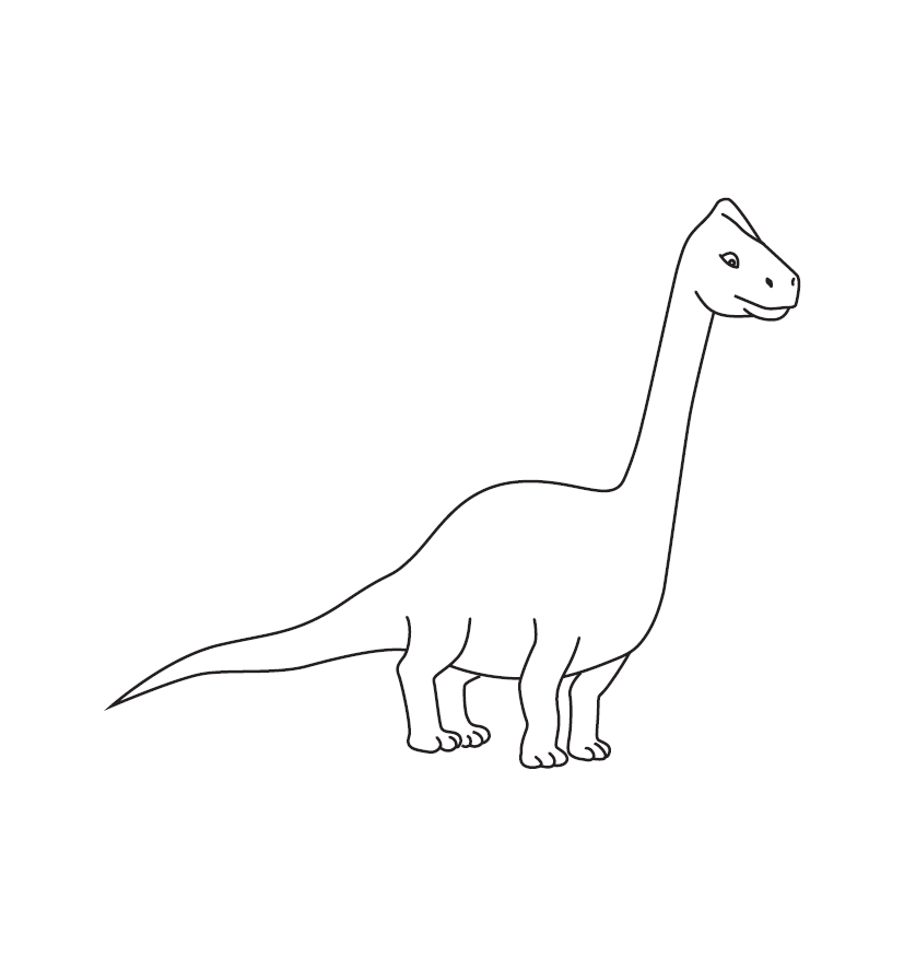 How To Draw a Dinosaur  Printable Tutorial for Beginners Kids Activities  Blog