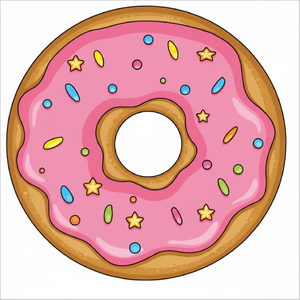 How to Draw a Donut for Kids – Fun Step-by-Step Drawing Guide
