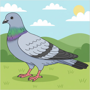 How to Draw Simple Dove Drawing for Kids – Step-by-Step Bird Sketch Guide