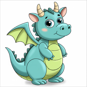 How to Draw a Friendly Dragon – Easy Step-by-Step Drawing Guide for Kids
