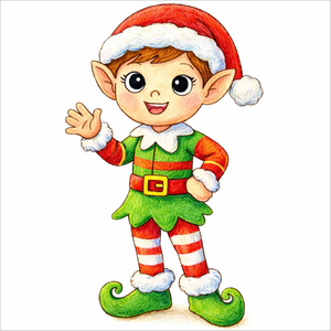 How to Draw an Elf – Easy Fantasy Character Drawing for Kids